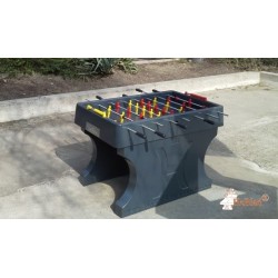 Heblad voetbaltafel van Beton